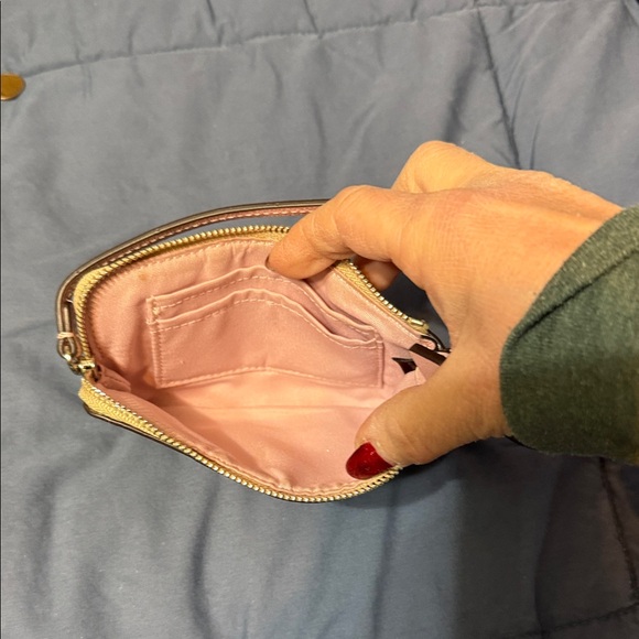 Coach Gold and Pink Wristlet - Picture 2 of 3